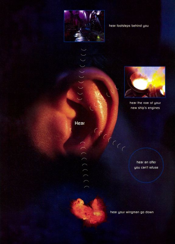 Privateer 2: The Darkening Magazine Advertisement (Magazine Advertisements): PC Gamer (USA), Issue 11/1996