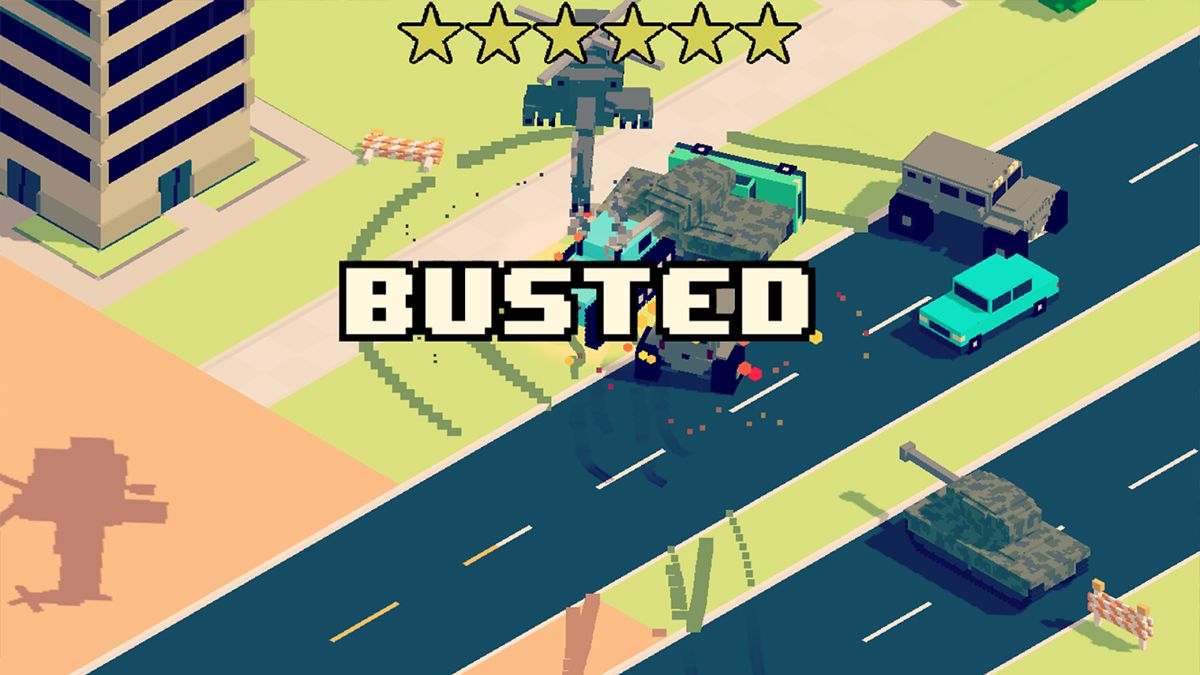 Smashy Road: Wanted Screenshot (Google Play)