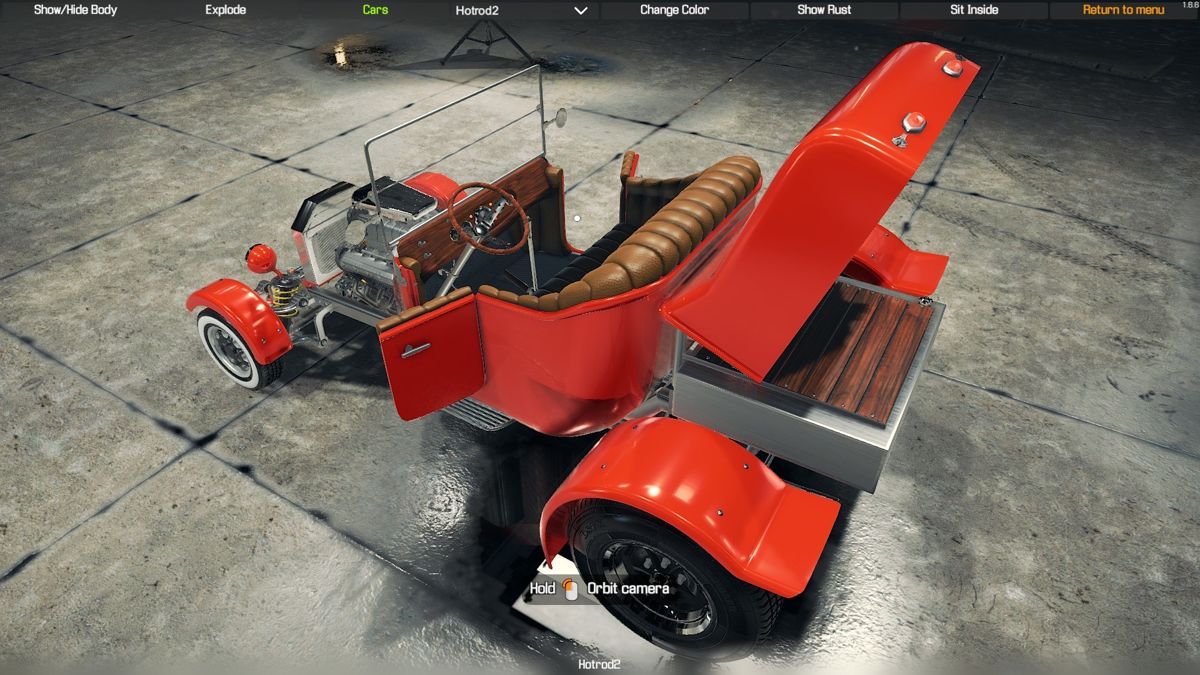 Car Mechanic Simulator 2018: Hot Rod Custom Cars Screenshot (Steam)