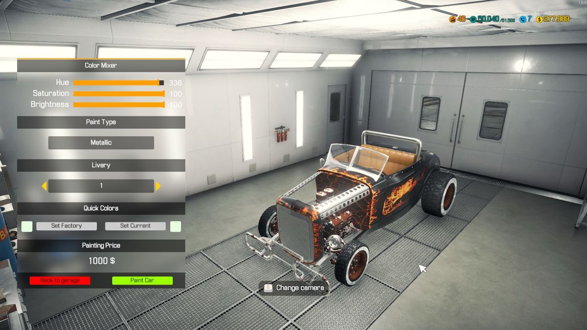 Car Mechanic Simulator 2018: Hot Rod Custom Cars Screenshot (Steam)