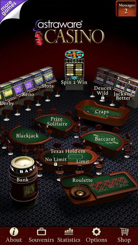 Astraware Casino Screenshot (Google Play)