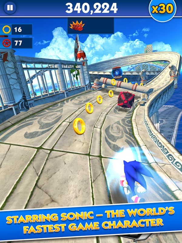 Sonic Dash Screenshot (Google Play)