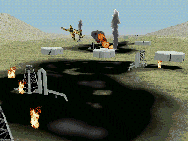 Silent Thunder: A-10 Tank Killer II Screenshot (SCORE Magazine CD 26, February 1996)