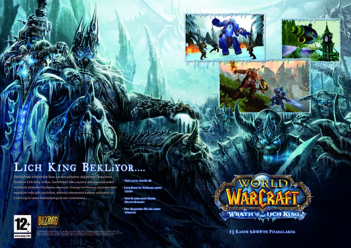 World of WarCraft: Wrath of the Lich King official promotional image -  MobyGames