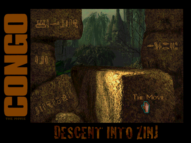 Congo: The Movie - Descent into Zinj Screenshot (SCORE Magazine CD 27, March 1996)