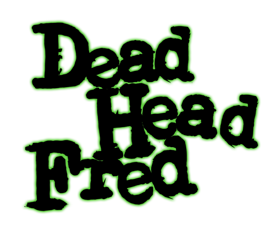 Dead Head Fred Logo (Dead Head Fred Press Kit): DHF logo green