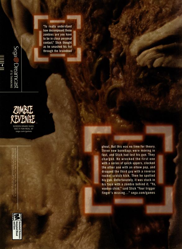 Zombie Revenge Magazine Advertisement (Magazine Advertisements): NextGen (United States), Issue #62 (February 2000)