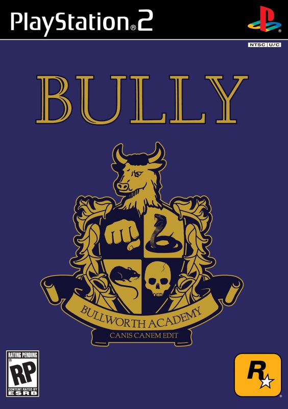 Bully Other (Rockstar Games 2005 EPK): Bully PS2 box art