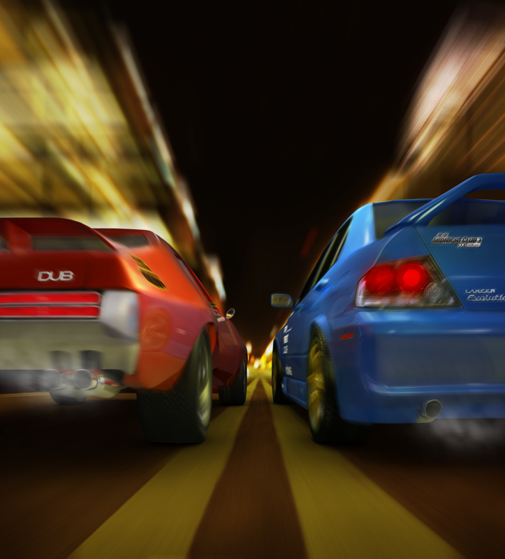 Midnight Club 3: DUB Edition Render (Rockstar Games 2005 EPK): Pontiac GTO