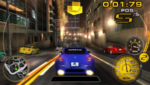 Midnight Club 3: DUB Edition Screenshot (Rockstar Games 2005 EPK): MC3 PSP 1