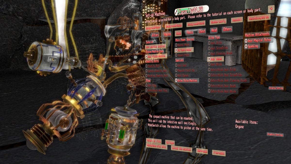 Machine Ruin Self-Destruction Masturbation Life of the Sky Temple Screenshot (Steam)
