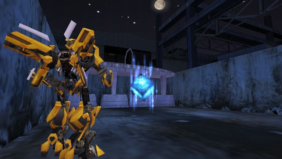 Transformers: The Game Screenshot (Transformers: The Game Press Kit): Bumblebee Cube