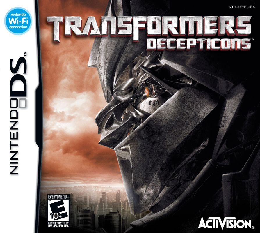 Transformers: Decepticons Other (Transformers: The Game Press Kit): NDS Box Art