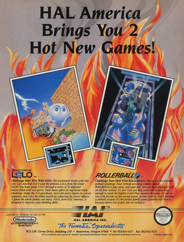 Adventures of Lolo Magazine Advertisement (Magazine Advertisements): GamePro (USA), Issue 001 (May-June 1989)