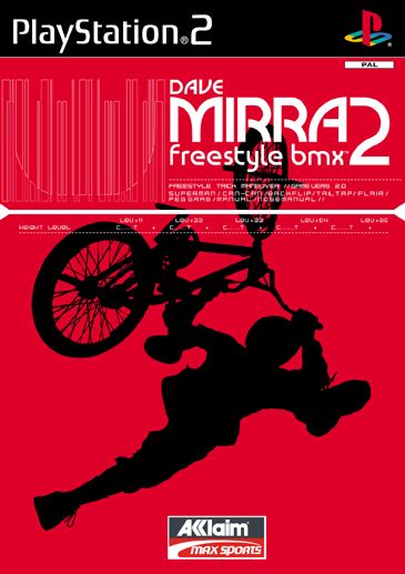 Dave Mirra Freestyle BMX 2 Other (Acclaim press disc): pkg-dave2 PS2