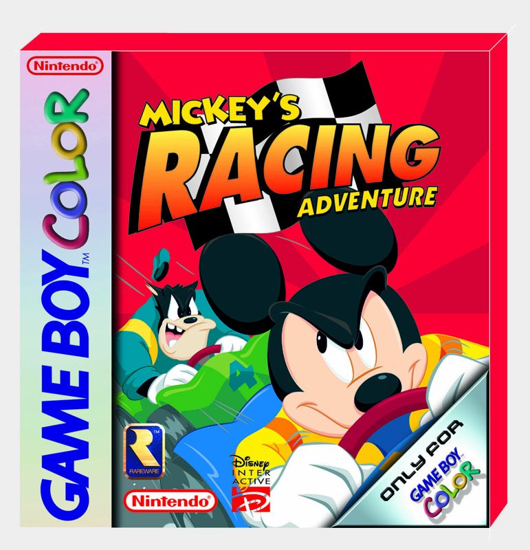 Mickey's Racing Adventure Other (Nintendo Artwork CD IV)