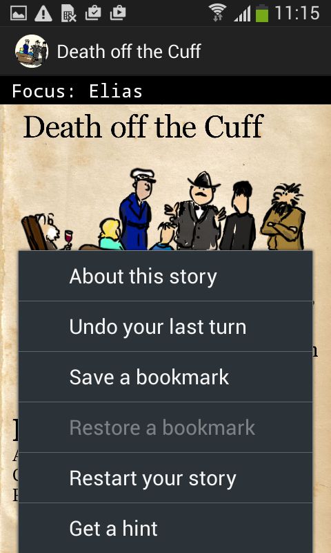 Death off the Cuff Screenshot (Google Play)