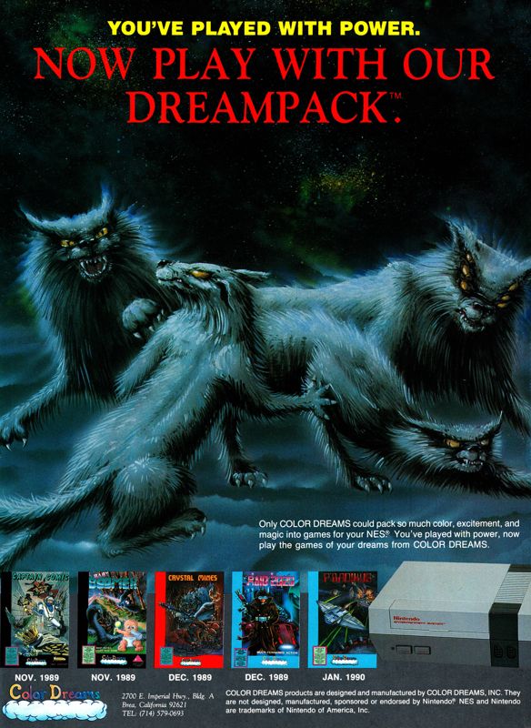 Raid 2020 Magazine Advertisement (Magazine Advertisements): GamePro (United States), Issue 005 (December 1989)