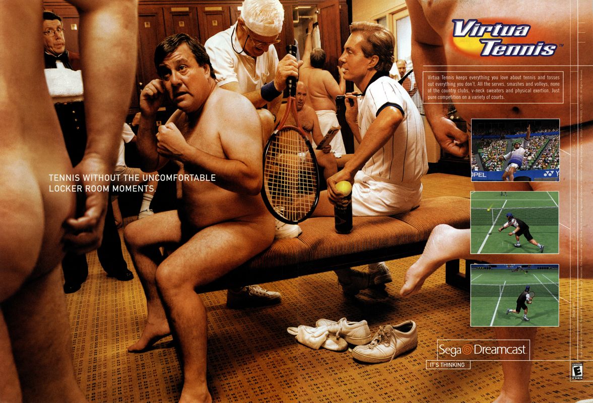 Virtua Tennis Magazine Advertisement (Magazine Advertisements): NextGen (United States), Issue #68 (August 2000)