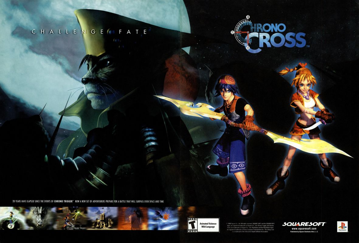 Chrono Cross Magazine Advertisement (Magazine Advertisements): NextGen (United States), Issue #68 (August 2000)