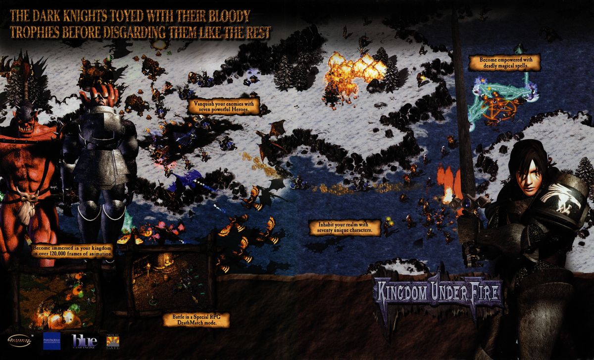 Kingdom Under Fire Magazine Advertisement (Magazine Advertisements): NextGen (United States), Issue #70 (October 2000)