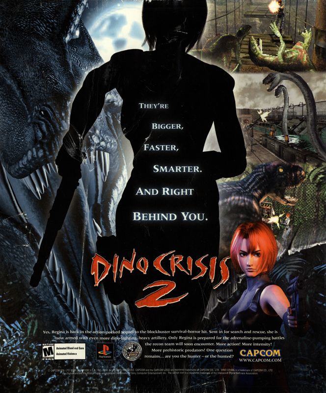 Dino Crisis 2 Magazine Advertisement (Magazine Advertisements): NextGen (United States), Issue #70 (October 2000)