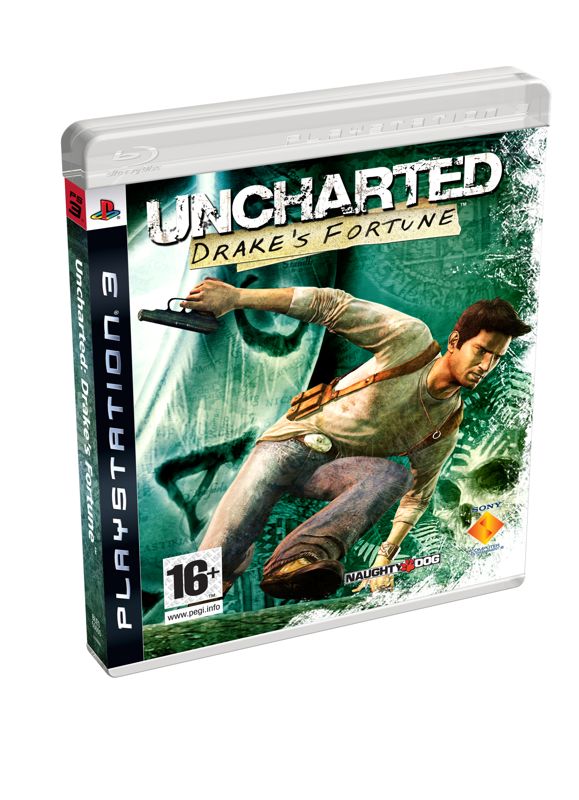 Uncharted: Drake's Fortune Other (Uncharted: Drake's Fortune Press Disc): PEGI UK 3D packshot