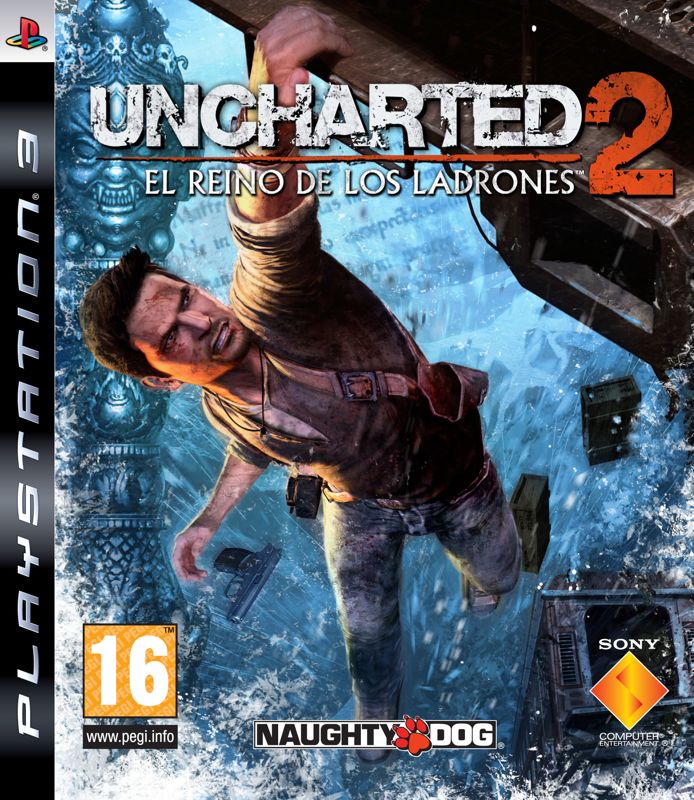Uncharted 2: Among Thieves Other (Uncharted 2: Among Thieves Media Disc): Spanish PEGI 2D packshot