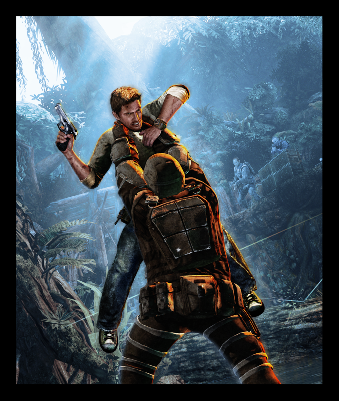 Uncharted 2: Among Thieves Render (Uncharted 2: Among Thieves Media Disc): Uncharted f6.0
