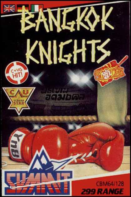 Bangkok Knights Other (System 3 Official website): Cover (C64/128).