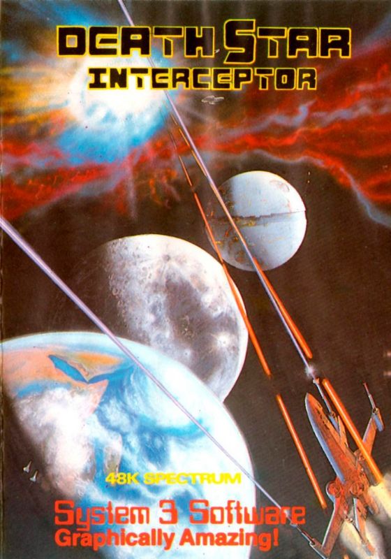 Death Star Interceptor Other (System 3 Official website): Cover (ZX Spectrum 48K).