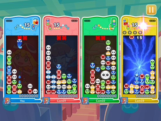 Puyo Puyo Puzzle Pop Screenshot (iTunes Store)