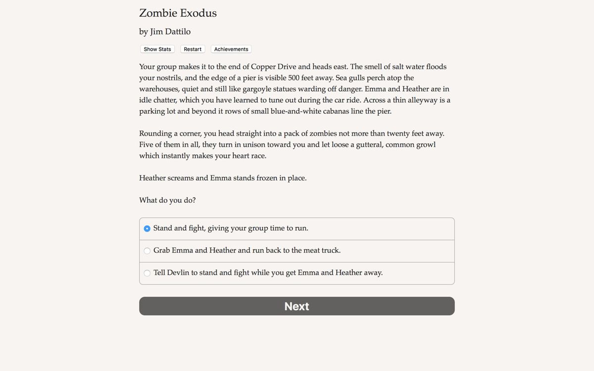 Zombie Exodus Screenshot (Steam)