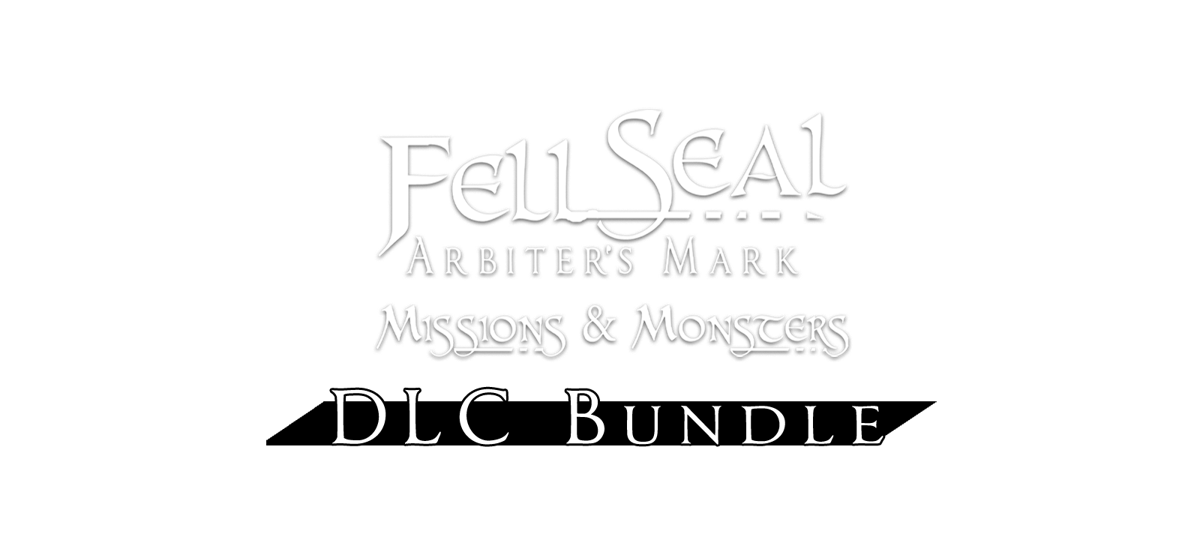 Fell Seal: Arbiter's Mark + Missions and Monsters Bundle Logo (GOG.com)