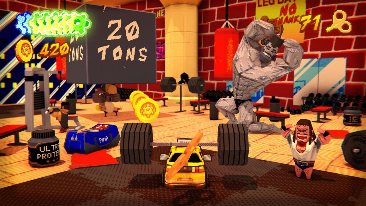 Yellow Taxi Goes Vroom Screenshot (Steam)