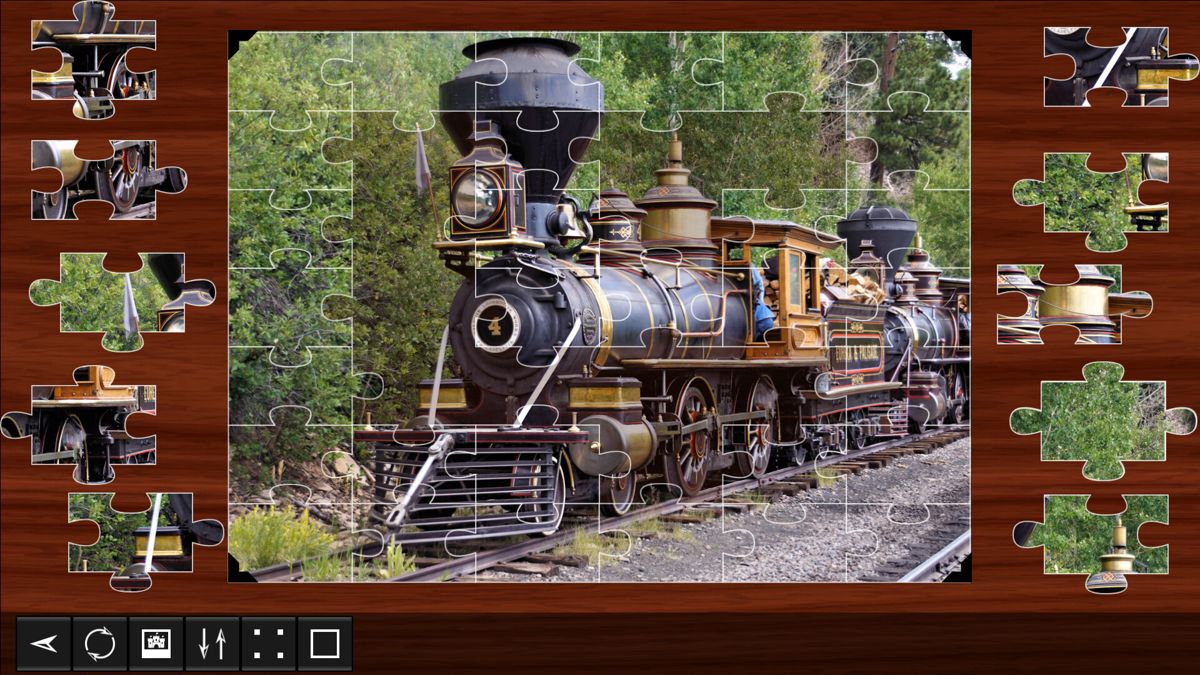 Jigsaw Puzzle World: Trains Screenshot (Steam)