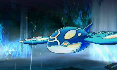 Pokémon Alpha Sapphire Screenshot (Primal Kyogre): Primordial Sea