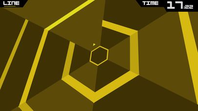 Super Hexagon Screenshot (iTunes Store)