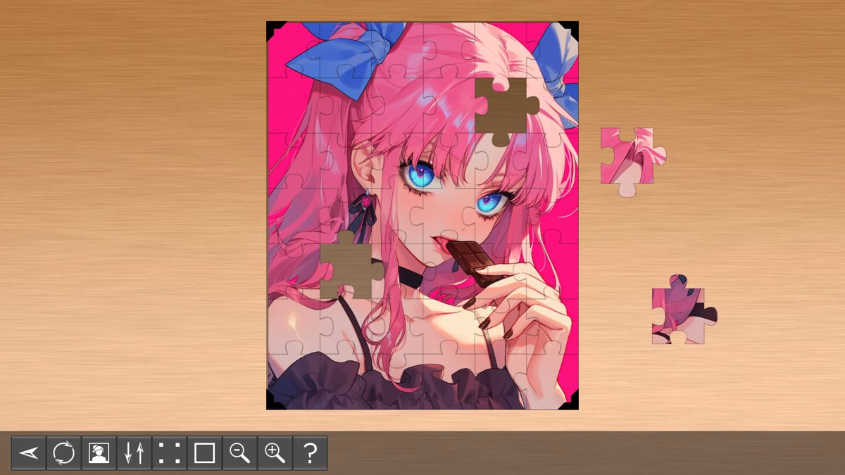 Anime Girl Puzzles Screenshot (Steam)