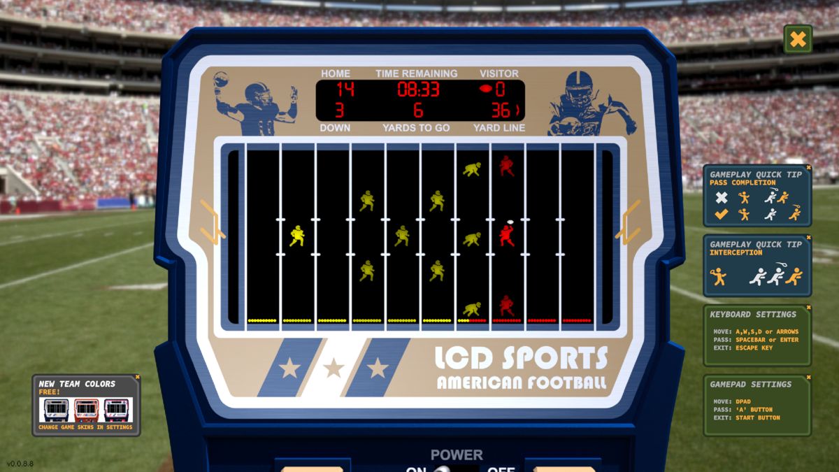 LCD Sports: American Football Screenshot (Steam)