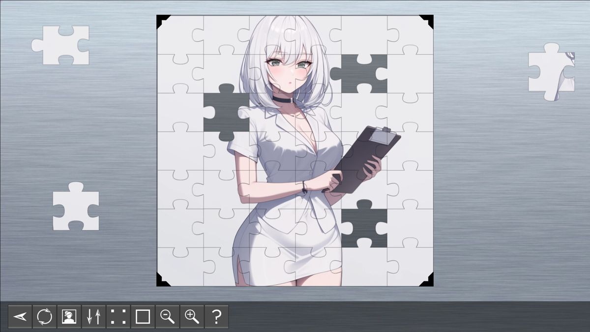 Anime Girl Puzzles: Rin Screenshot (Steam)