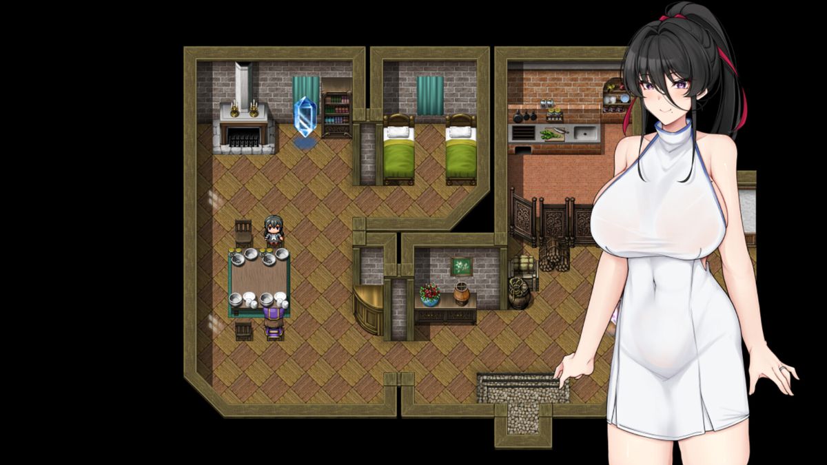 Fallen Young Wife: Netorare H without telling her husband Screenshot (Steam)