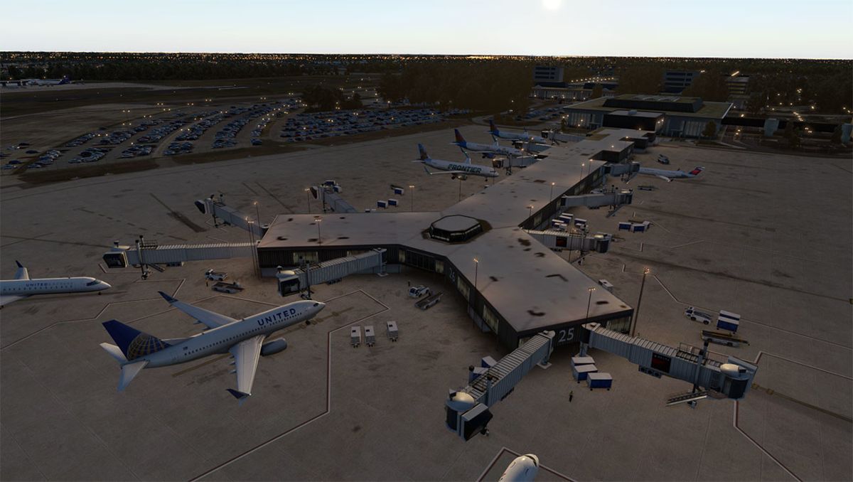 X-Plane 11: Airport Norfolk Intl. Screenshot (Steam)