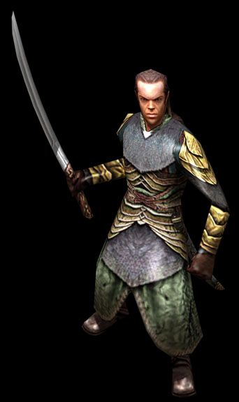 The Lord of the Rings: The Battle for Middle-earth II Render (Electronic Arts UK Press Extranet, 2005-11-17): Hugo Character name: Elrond