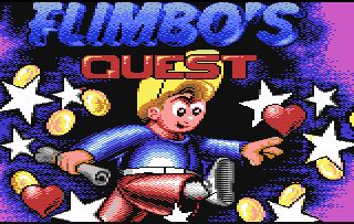 Flimbo's Quest Screenshot (System 3 Official website): For C64.
