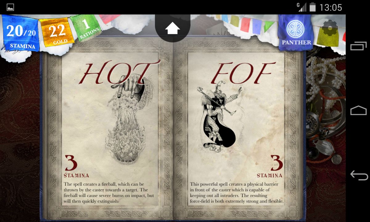 Sorcery! Screenshot (Google Play)