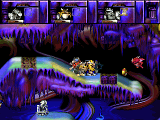 Norse by Norse West: The Return of the Lost Vikings Screenshot (Interplay Productions website, 1996)