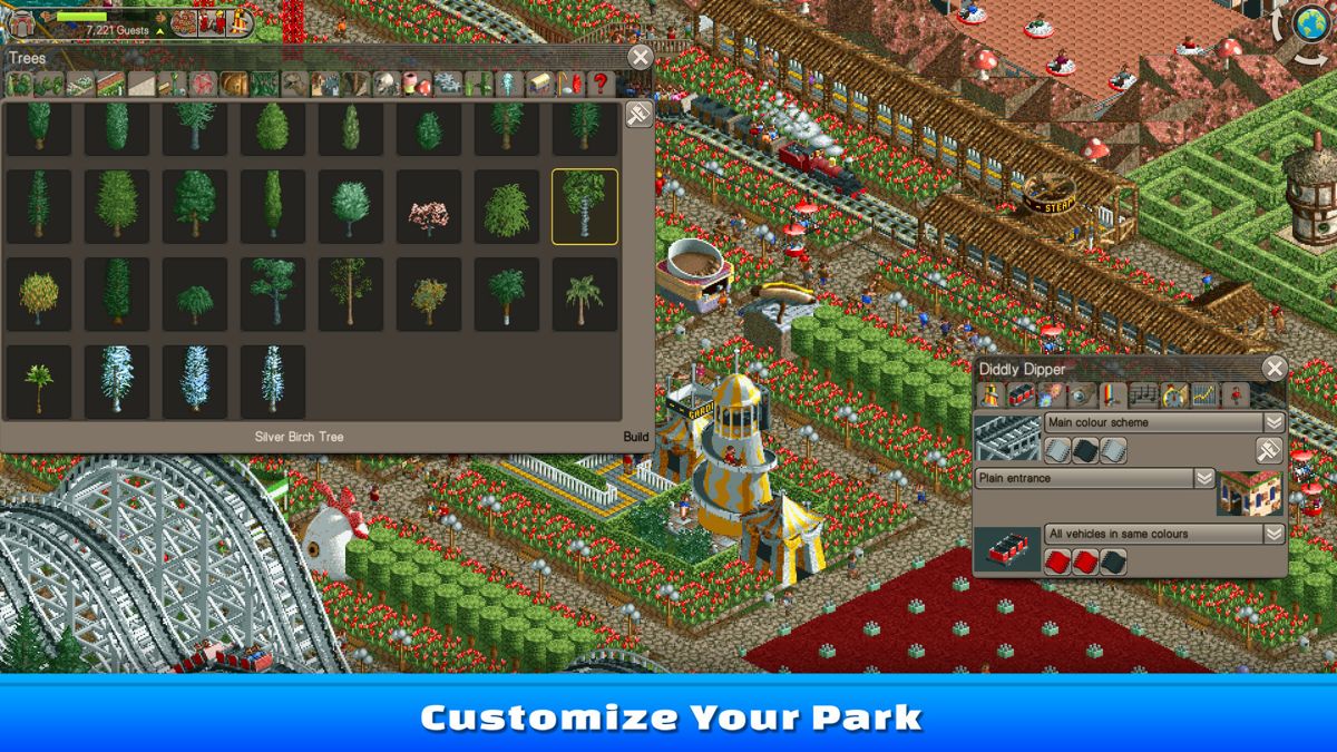 RollerCoaster Tycoon Bundle Screenshot (GOG.com)