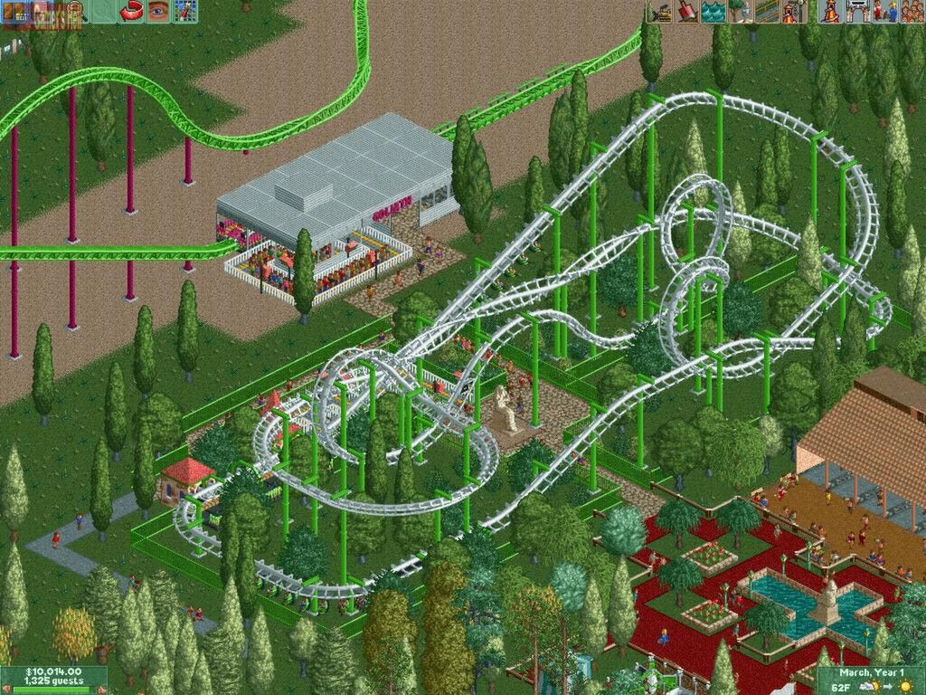 RollerCoaster Tycoon Bundle Screenshot (GOG.com)