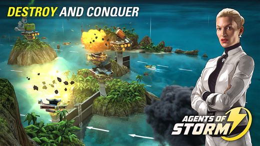 Agents of Storm Screenshot (Apple Store product page)